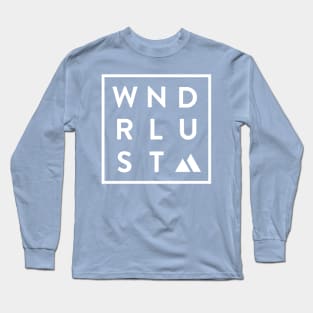 Wanderlust Mountains Long Sleeve T-Shirt